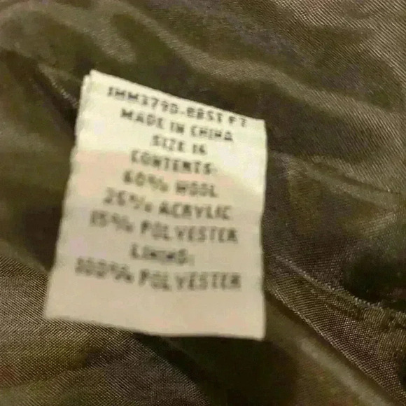 NWOT Harve Benard Brown/ White specs size 16 with cropped sleeves - Picture 7 of 8